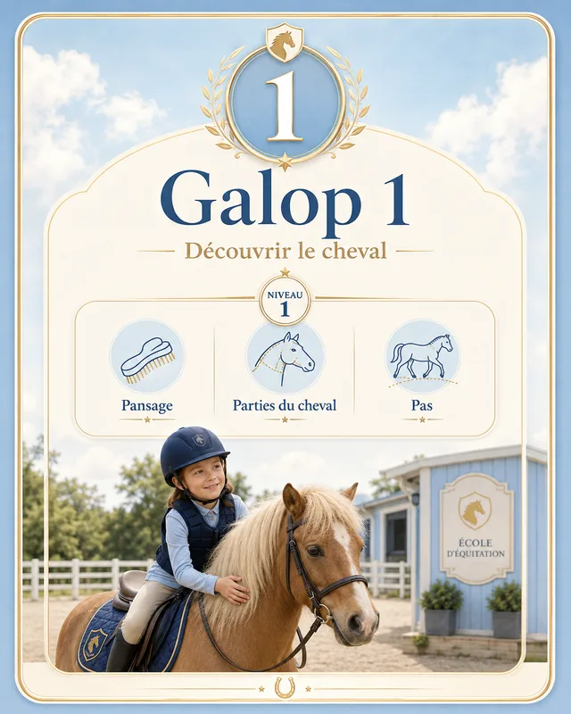 Badge Galop 1