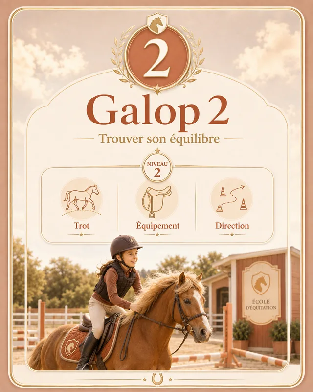 Badge Galop 2
