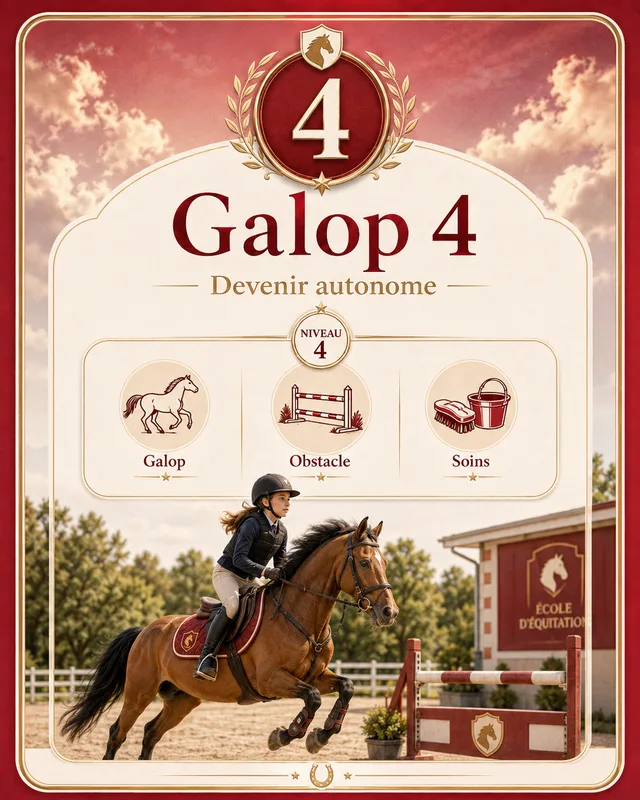 Badge Galop 4