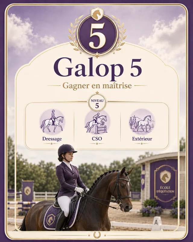 Badge Galop 5