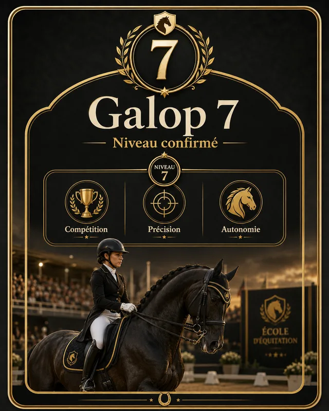 Badge Galop 7